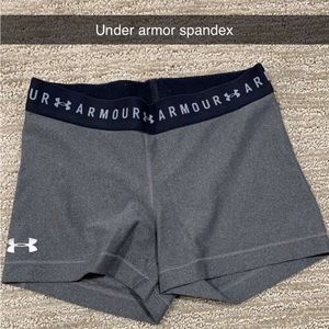 Under armor grey spandex